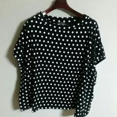 まゆ様専用　メルシーボークー　変形ドットTシャツのサムネイル