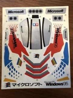 【新品・非売品】ネオトライダガーZMC ステッカー Windows95 ミニ四駆 新品・非売品】ネオトライダガーZMC ステッカー Windows95 ミニ四駆