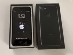 iPhone 7 Jet Black 128 GB SIMフリー  値下げのサムネイル