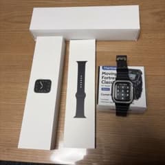 アップルウォッチ シリーズ5 amband アップルウォッチケースセット 