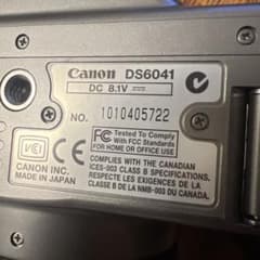 Canon EOS Kiss Digital standard lens + telephoto lens