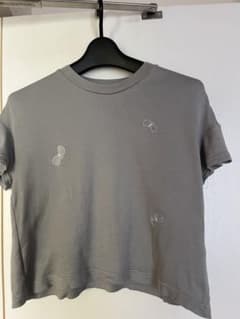 mina perhonen choucho蝶刺繍Tシャツグレー120 - メルカリ