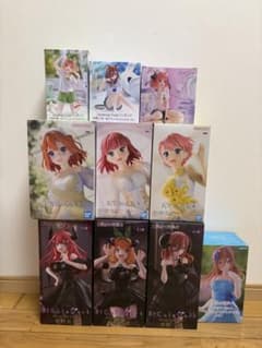 五等分の花嫁 フィギュア 10体セット - メルカリ