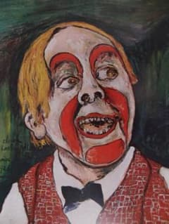 ユトリロ、MauriceUtrillo、道化師・ピエロ、限定画版、新品額付 m71580200726_1.jpg?1702536714