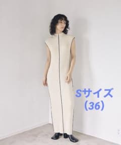 【美品】todayful  Stitch Knit Dress  ワンピースのサムネイル