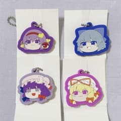 東方Project ゆっくり ラバーストラップ 4点セット - メルカリ