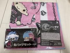 サンリオ PUNKS Party 缶バッジ バンダナ 2点セットのサムネイル