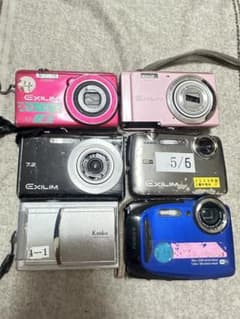 コンパクトデジタルカメラ 6台セット まとめ - メルカリ