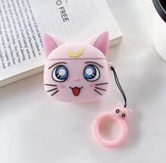 猫の顔デザイン AirPods Proケースのサムネイル