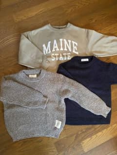 ⭐︎ キッズ 冬用　3点セット 130cm ⭐︎のサムネイル