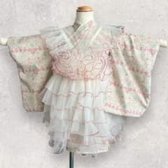 再販】 七五三 着物 ハンドメイド ウィリア ムモリス 女の子被布