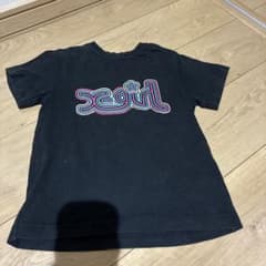 x-girl 黒 Tシャツ 6Tのサムネイル