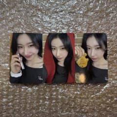 ITZY tnvs チェリョン soundwave ペンサ 特典トレカ3種セット - メルカリ