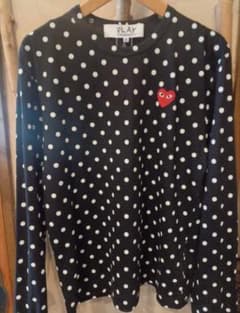 PLAY COMME des GARCONS ドット柄長袖カットソー - メルカリ