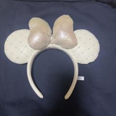 ディズニー カチューシャ ホワイト キルティングのサムネイル