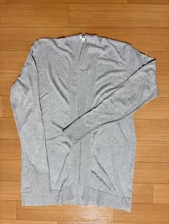 UNIQLO 長袖 カーディガン グレー Lサイズのサムネイル