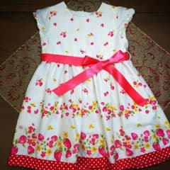 【美品☆試着のみ】マザウェイズ♡ワンピース  2～3歳のサムネイル