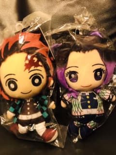 鬼滅の刃　chibiぬいぐるみ　竈門炭治郎　胡蝶しのぶのサムネイル