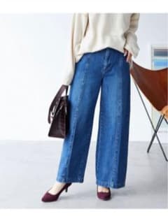 vis×Lee センターシームワイドパンツ　試着のみのサムネイル