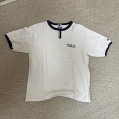 90年代Champion Yale Tシャツ Medium ホワイト - メルカリ