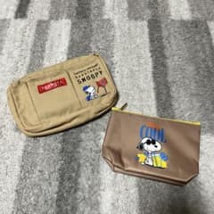 PEANUTS スヌーピー ポーチ 2点セットのサムネイル