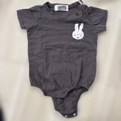 miffy ミッフィー ロンパース ダークグレーのサムネイル