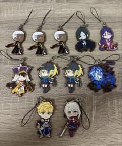 FGO 러버 스트랩 쿤 캐릭터 12점 세트 밴프레스트 비매품
