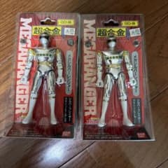 【新品未開封】電磁戦隊メガレンジャー　超合金　メガシルバーレンジャー 2個セットのサムネイル