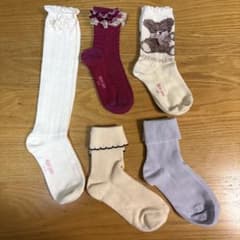mezzo piano キッズ靴下 20-22cm ユニクロおまけのサムネイル