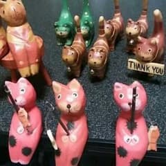 バリ島猫の置物のサムネイル