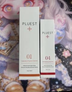 【新品 未使用】PLUEST 01 04 4本セット PLUEST（プルエスト） 01&04(クレンジング&セラム）セット - メルカリ