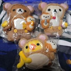 サンエックス　リラックマ　コリラックマ　キイロイトリ　お正月ぬいぐるみ　猿 サンエックス リラックマ コリラックマ キイロイトリ お正月ぬいぐるみ