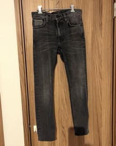Nudie Jeans ヌーディー LEAN DEAN W28 ブラックデニムのサムネイル