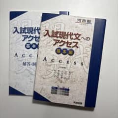 入試現代文へのアクセス 基本編のサムネイル