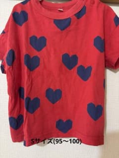 マーキーズTシャツ ハート柄 レッドのサムネイル