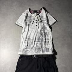 00S archive henry neck s/s tee Skull Y2K - メルカリ
