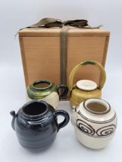 d525 四滴茶入 不老園 金松作　木箱 茶道具 古物 d525 四滴茶入 不老園 金松作 木箱 茶道具 古物 - メルカリ