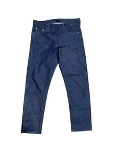 UNIQLO JEANS ストレートデニム インディゴのサムネイル