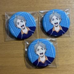 ハイキュー 菅原孝支 缶バッジ 3個セット - メルカリ
