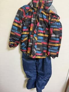 子ども用カラフルスキーウェアセット　140のサムネイル