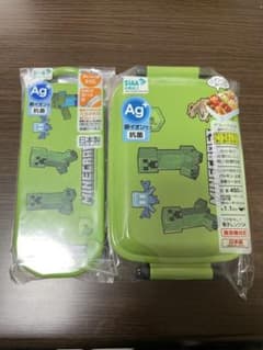 マイクラ　お弁当箱　箸フォークスプーントリオセットのサムネイル