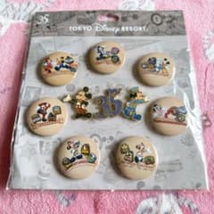 東京ディズニーリゾート 35周年 缶バッジセット - メルカリ