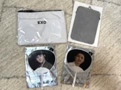 EXO グッズ 4点セット ポーチ うちわのサムネイル