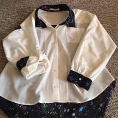 宇宙柄シャツ ☺︎のサムネイル