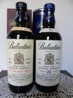 スコッチウイスキー (Ballantine's Old 17・21)2本 - メルカリ