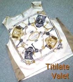 【TitilateValet】鍵柄カットソー（ベージュ？）のサムネイル