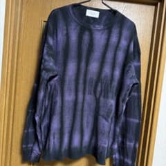 UNUSED 紫系 長袖カットソー タイダイ染め size3 - メルカリ