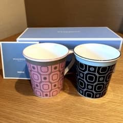 ⭐︎最終値下げ⭐︎【新品未使用】WEDGWOOD ペアマグカップ　パラディオのサムネイル