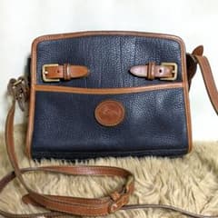 レア訳あり】DOONEY＆BOURKE ドゥーニー＆バーク ショルダーバッグ紺