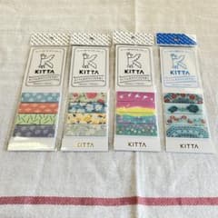 【新品】KITTA マスキングテープ 4点 kittaのサムネイル